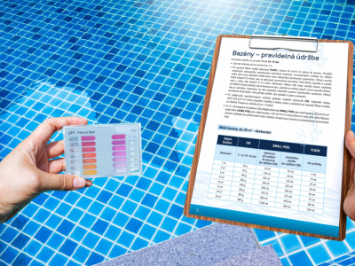 Bazény – pravidelná údržba